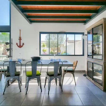 Ferienhaus Pour 8 Avec Piscine A En Re *