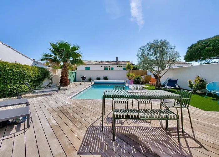 Hébergement de vacances Pour 8 Avec Piscine à En Ré La Flotte